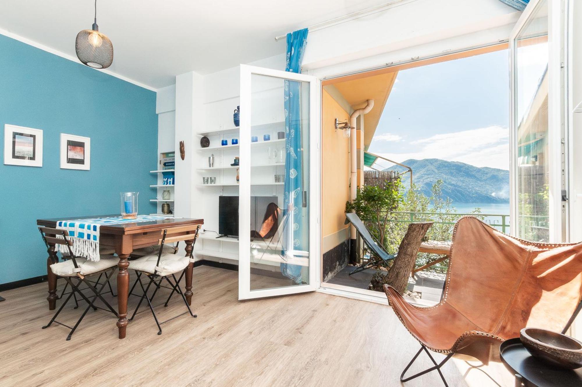 Appartamento Pet-Friendly Vista Mare Рекко Екстер'єр фото